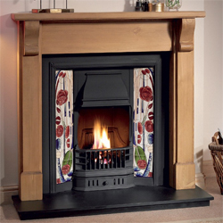 Gallery Fireplaces Prince Cast Iron Solid Fuel Package