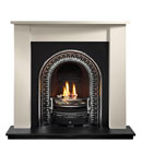 Gallery Fireplaces Regal Cast Arch Limestone Gas Package