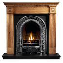 Gallery Fireplaces Regal Cast Arch Wooden Gas Package