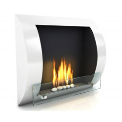 Imagin Fires Fuego White Bioethanol Fireplace Lowest Price Uk