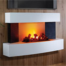 Katell Anzio Italia Optimyst Electric Fireplace Wall Mounted Suite