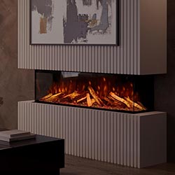 Bespoke Fireplaces Panoramic S 1000 Modern Electric Fire