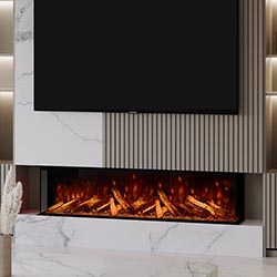 Bespoke Fireplaces Panoramic X 1500 Modern Electric Fire