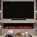Bespoke Fireplaces Panoramic X 2000 Modern Electric Fire