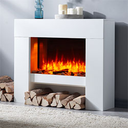 Signature Fireplaces Clermont Freestanding Electric Suite