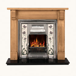 Gallery Fireplaces Sovereign Tiled Cast Iron Insert